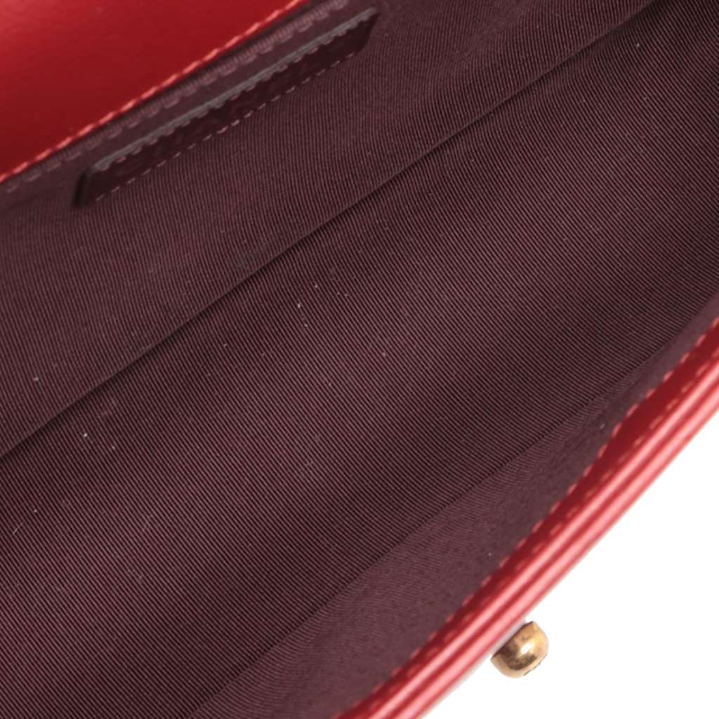 Chanel Old Medium Lambskin and Fur Boy Flap - Image 6