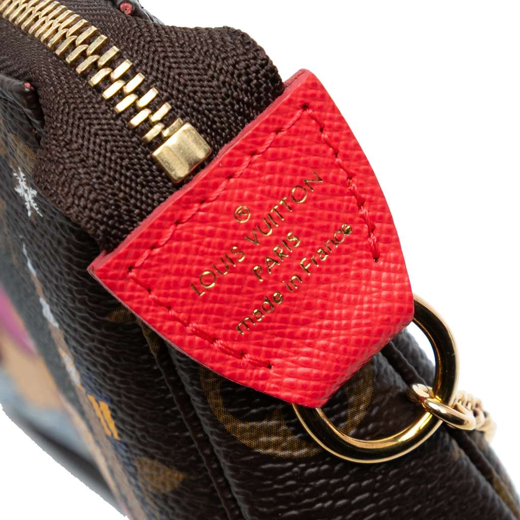 Louis Vuitton Monogram Vivienne in London Mini Pochette Accessoires - Side view