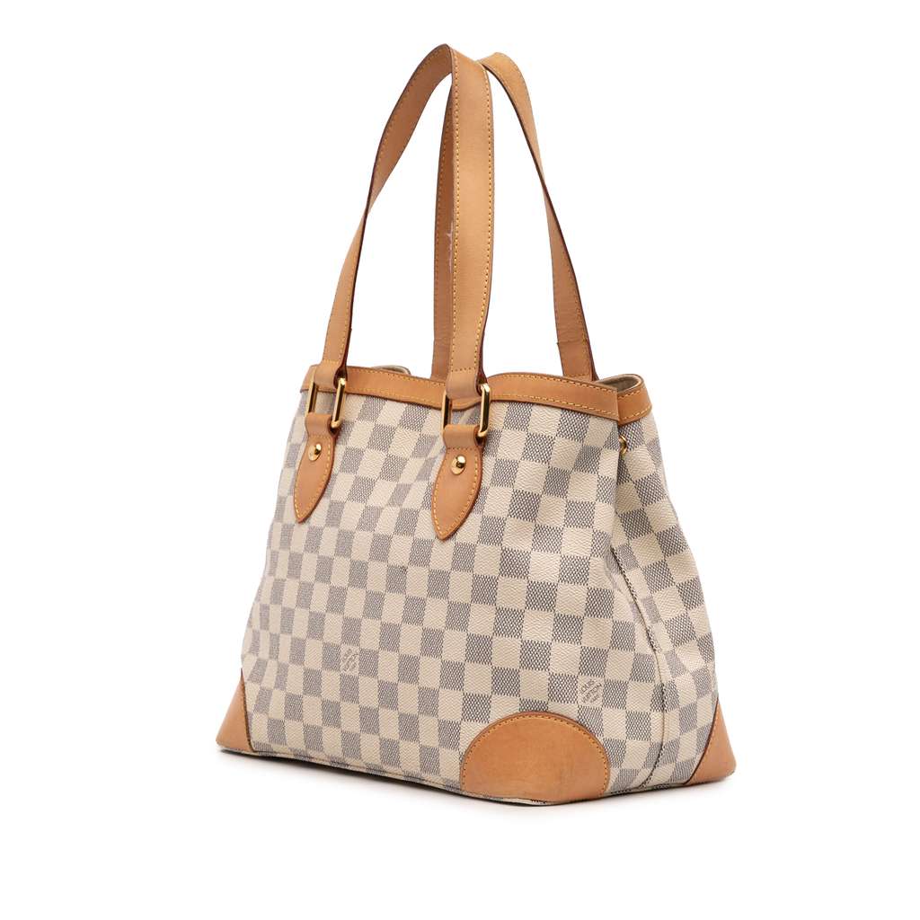 Louis Vuitton Damier Azur Hampstead PM - Back view
