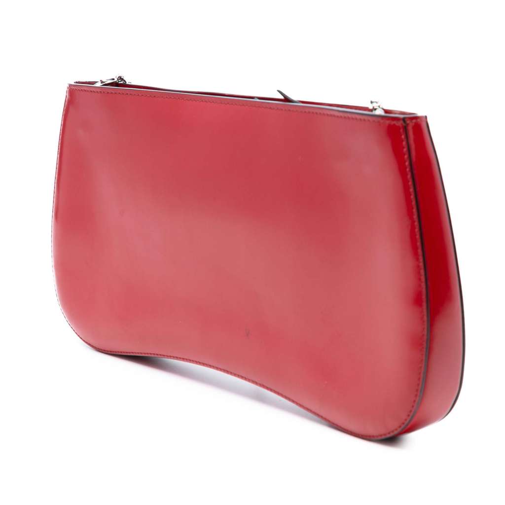 Prada Spazzolato Sidonie Chain Crossbody - Back view