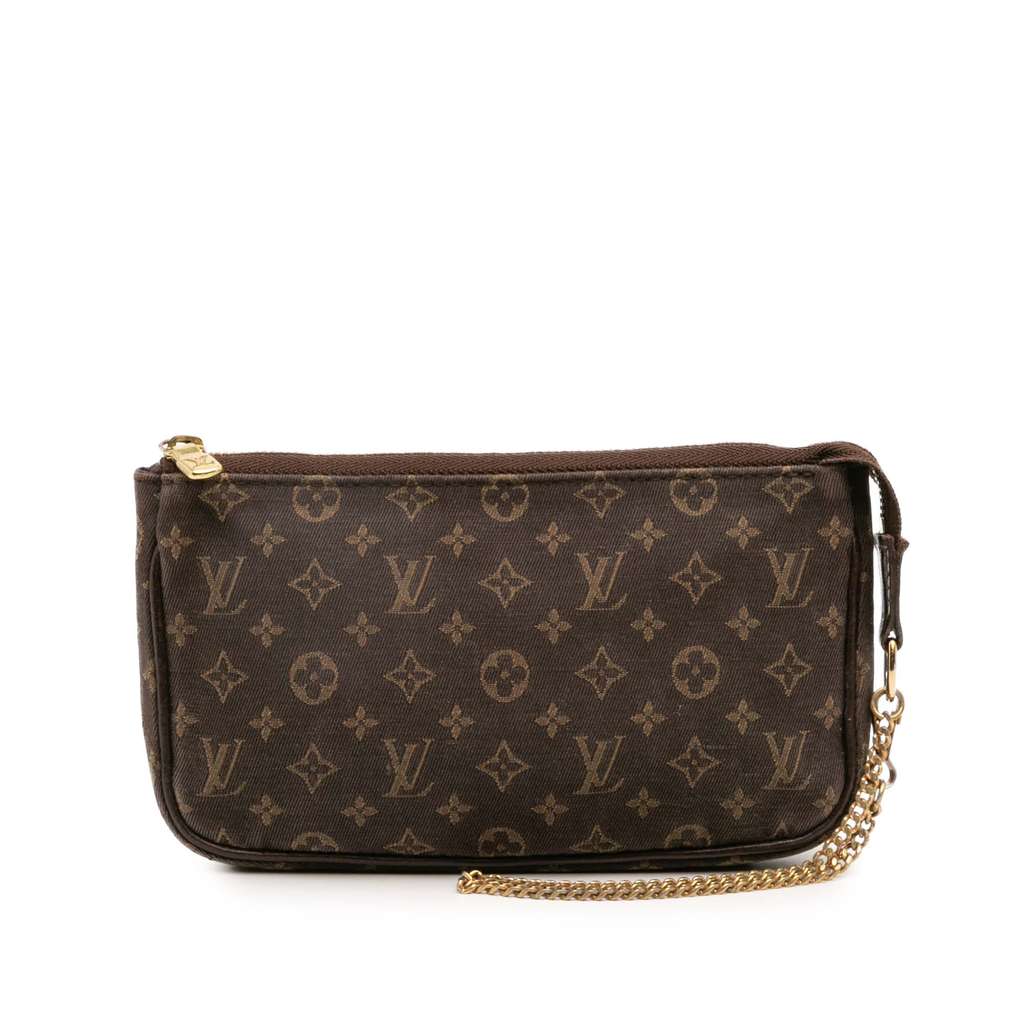 Louis Vuitton Monogram Mini Lin Bucket PM Pouch