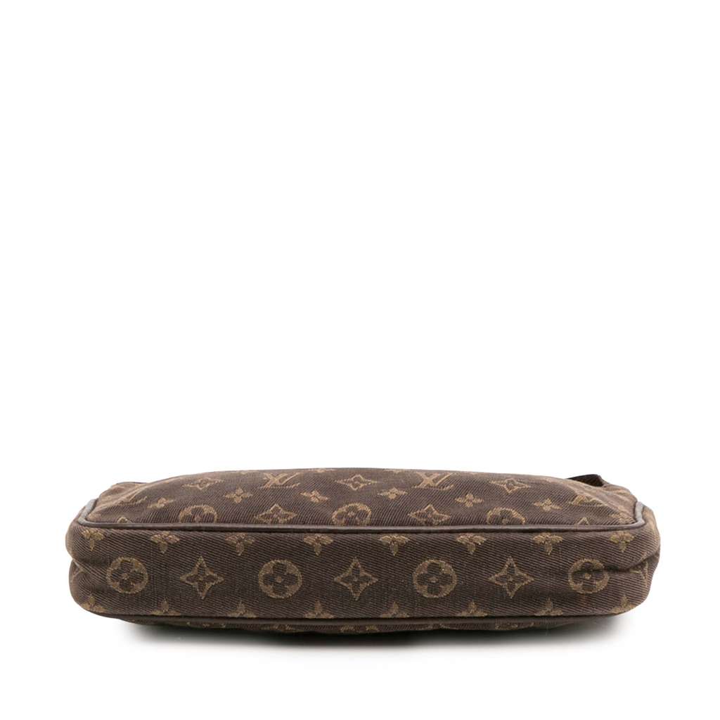 Louis Vuitton Monogram Mini Lin Bucket PM Pouch - Image 6