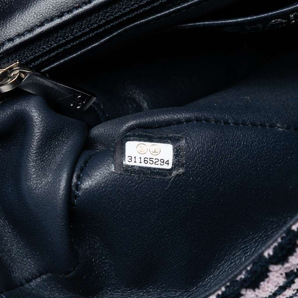 Chanel Mini Rectangular Classic Tweed Single Flap - Side view