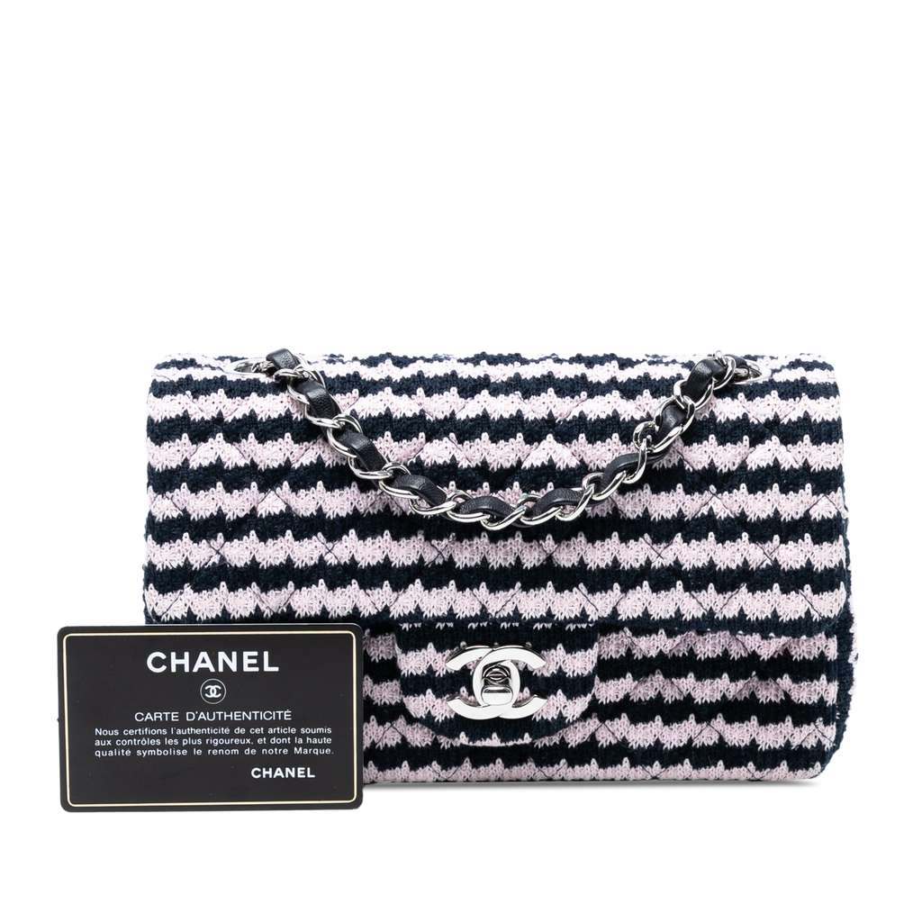 Chanel Mini Rectangular Classic Tweed Single Flap - Image 10