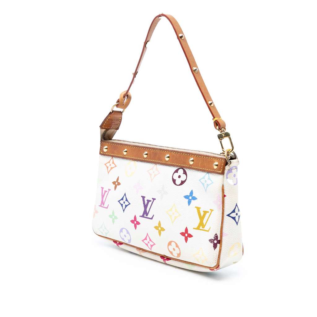 Louis Vuitton Monogram Multicolore Pochette Accessoires - Back view