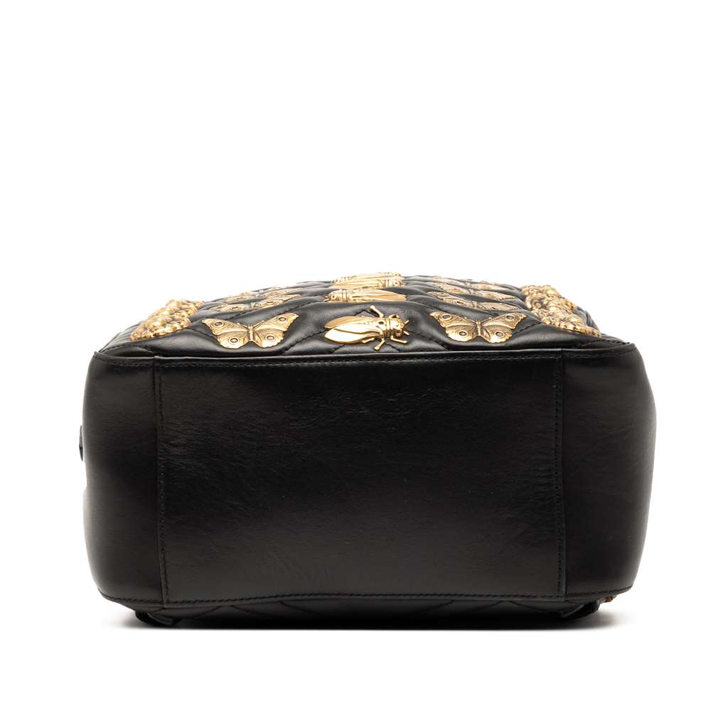Gucci Small GG Marmont Matelasse Leather Animalier Backpack - Image 6