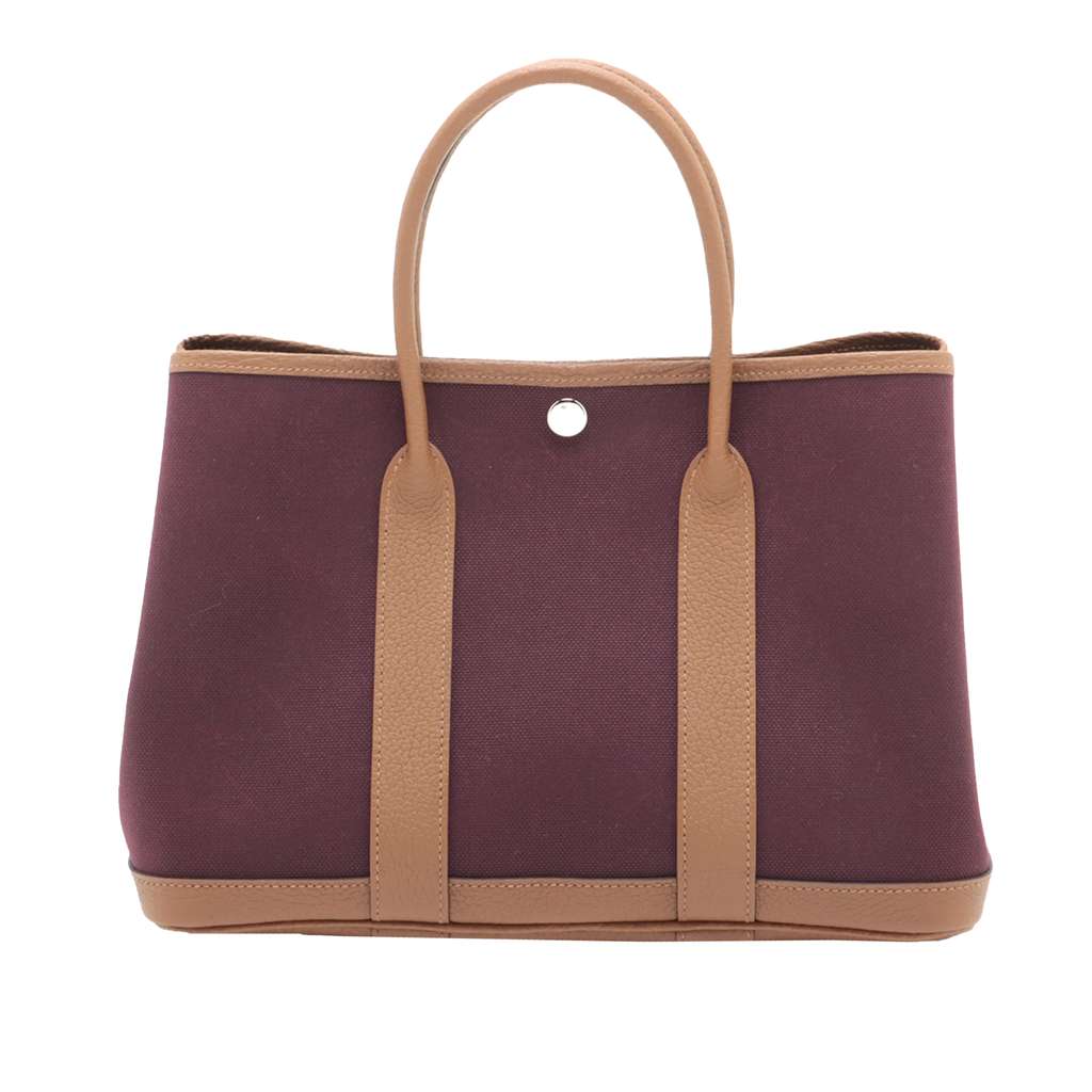 Hermès Toile Militaire and Negonda Garden Party 30 - Back view