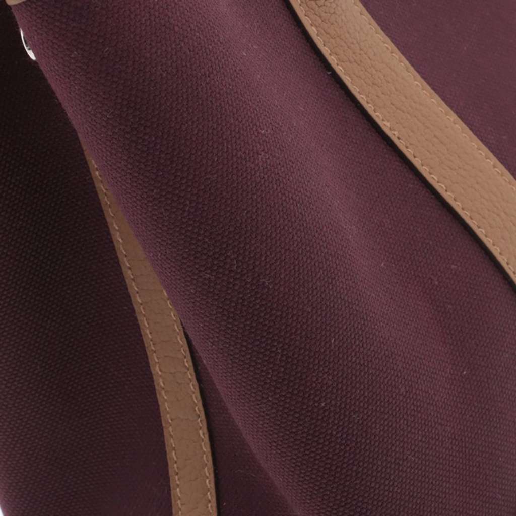 Hermès Toile Militaire and Negonda Garden Party 30 - Side view