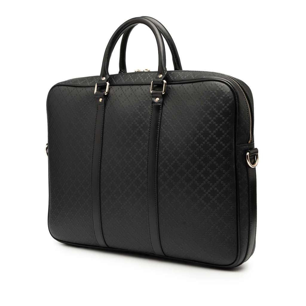 Gucci Diamante Leather Business Bag - 2