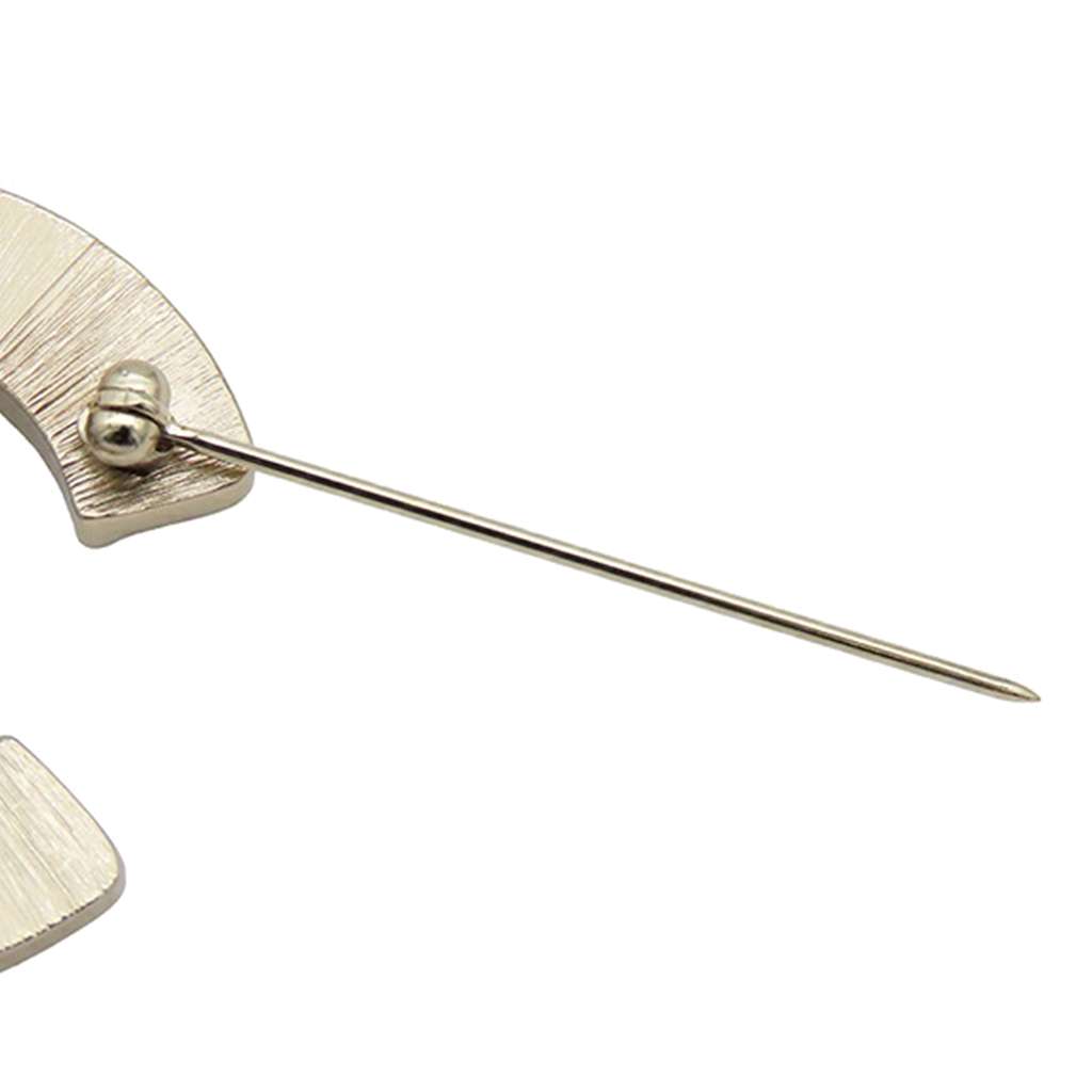 Chanel CC Gold Plated Faux Pearl and Rhinestones Brooch - Detail 2