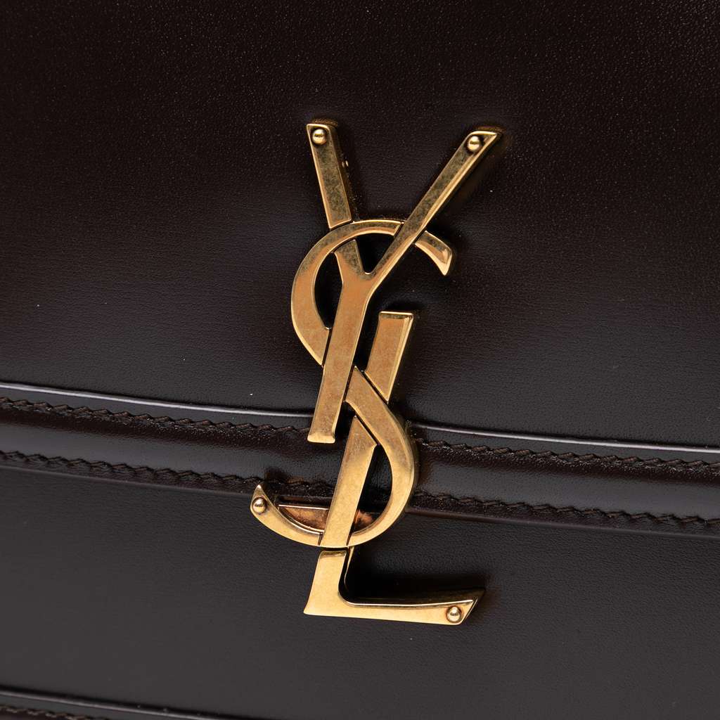 Saint Laurent Medium Calfskin Solferino Satchel In Box - Detail 1