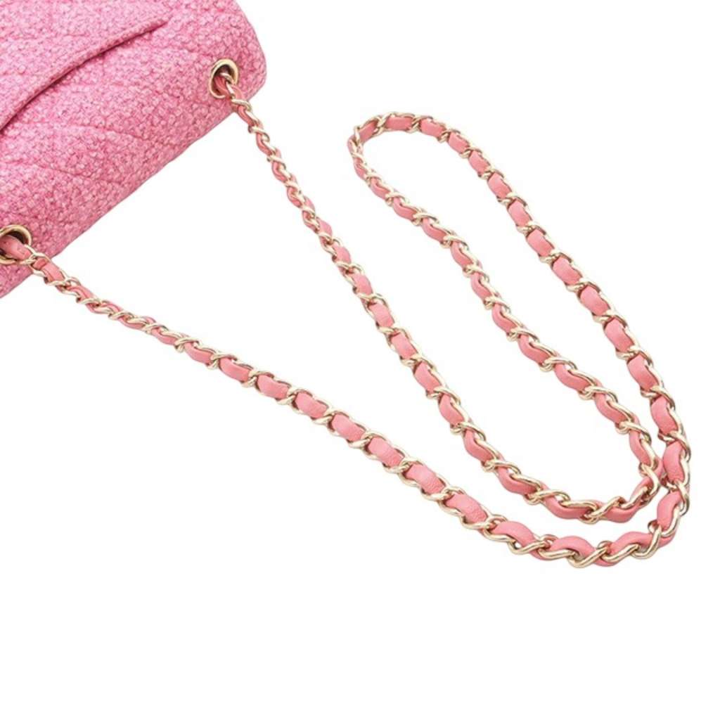 Chanel Mini Rectangular Classic Tweed Single Flap - Image 15