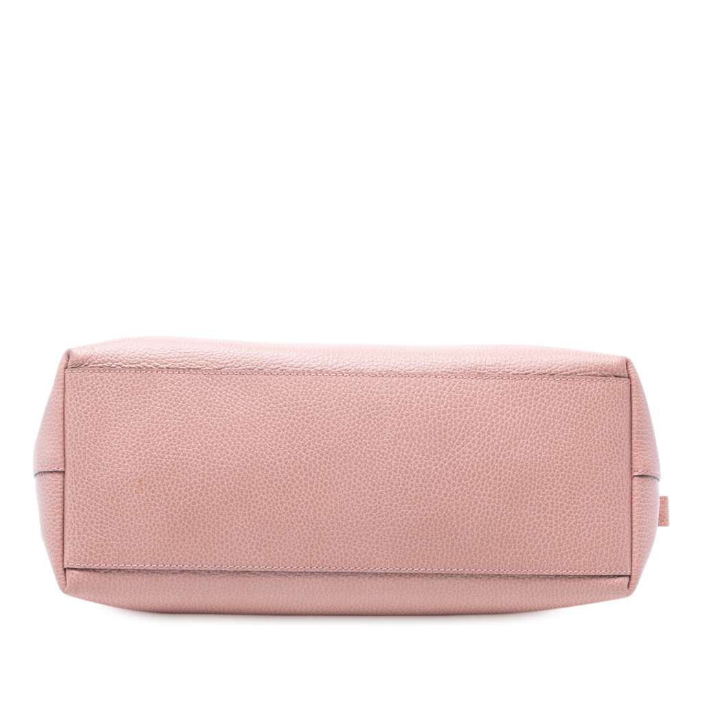 Gucci Dollar Calfskin GG Charm Satchel - Image 6