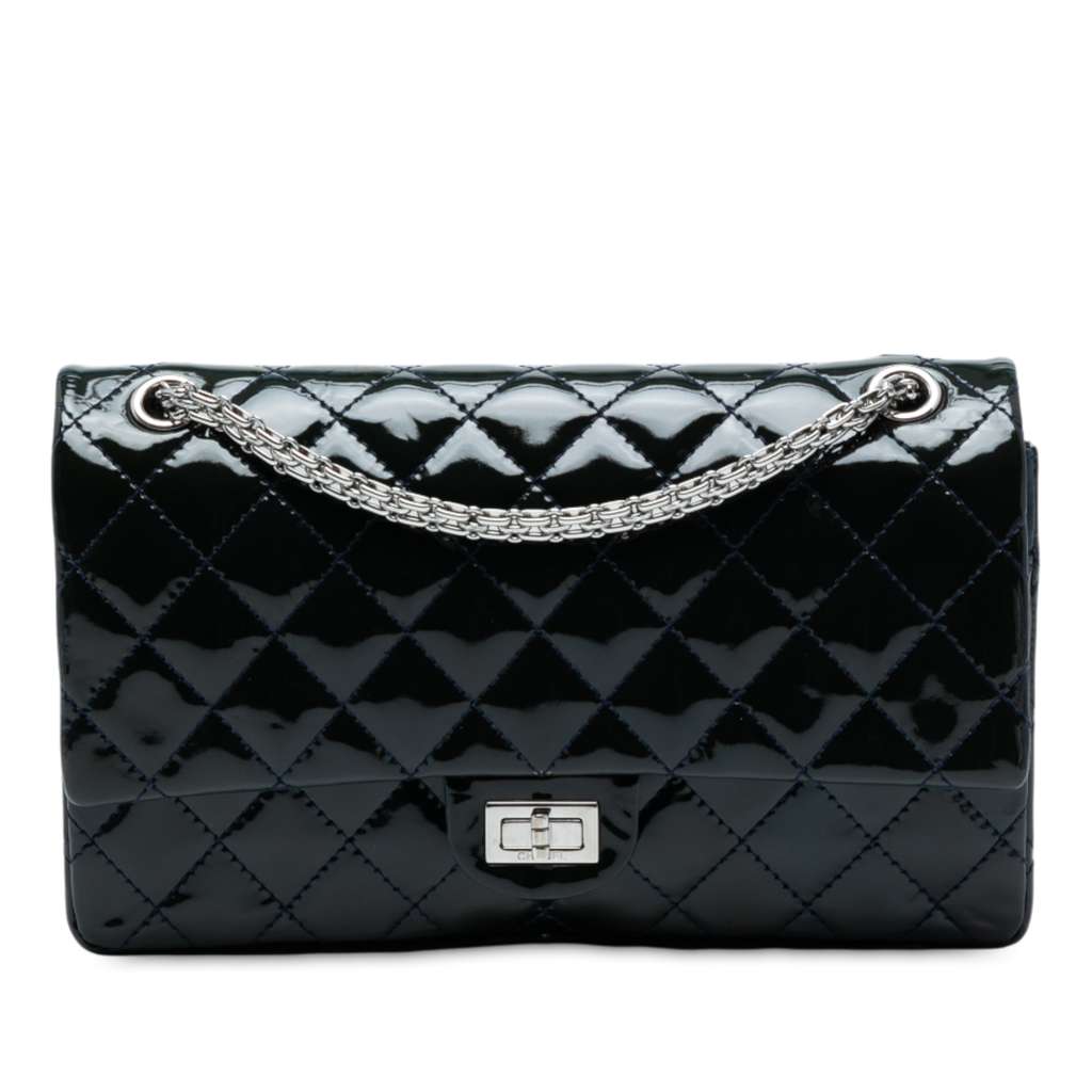 Chanel Reissue 2.55 Patent Double Flap 226