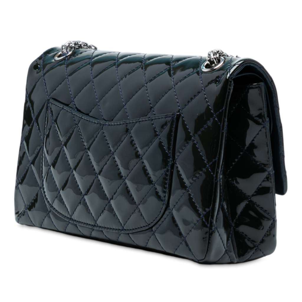 Chanel Reissue 2.55 Patent Double Flap 226 - Back view