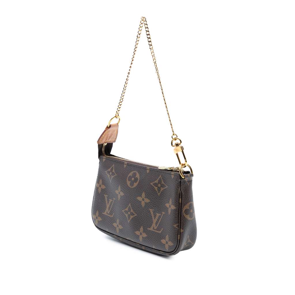 Louis Vuitton Monogram Mini Pochette Accessoires - Back view