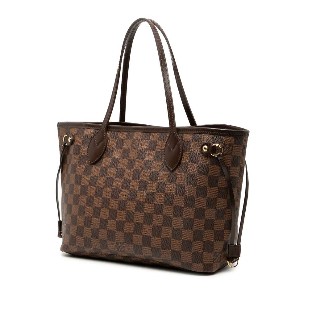 Louis Vuitton Damier Ebene Neverfull PM - Back view