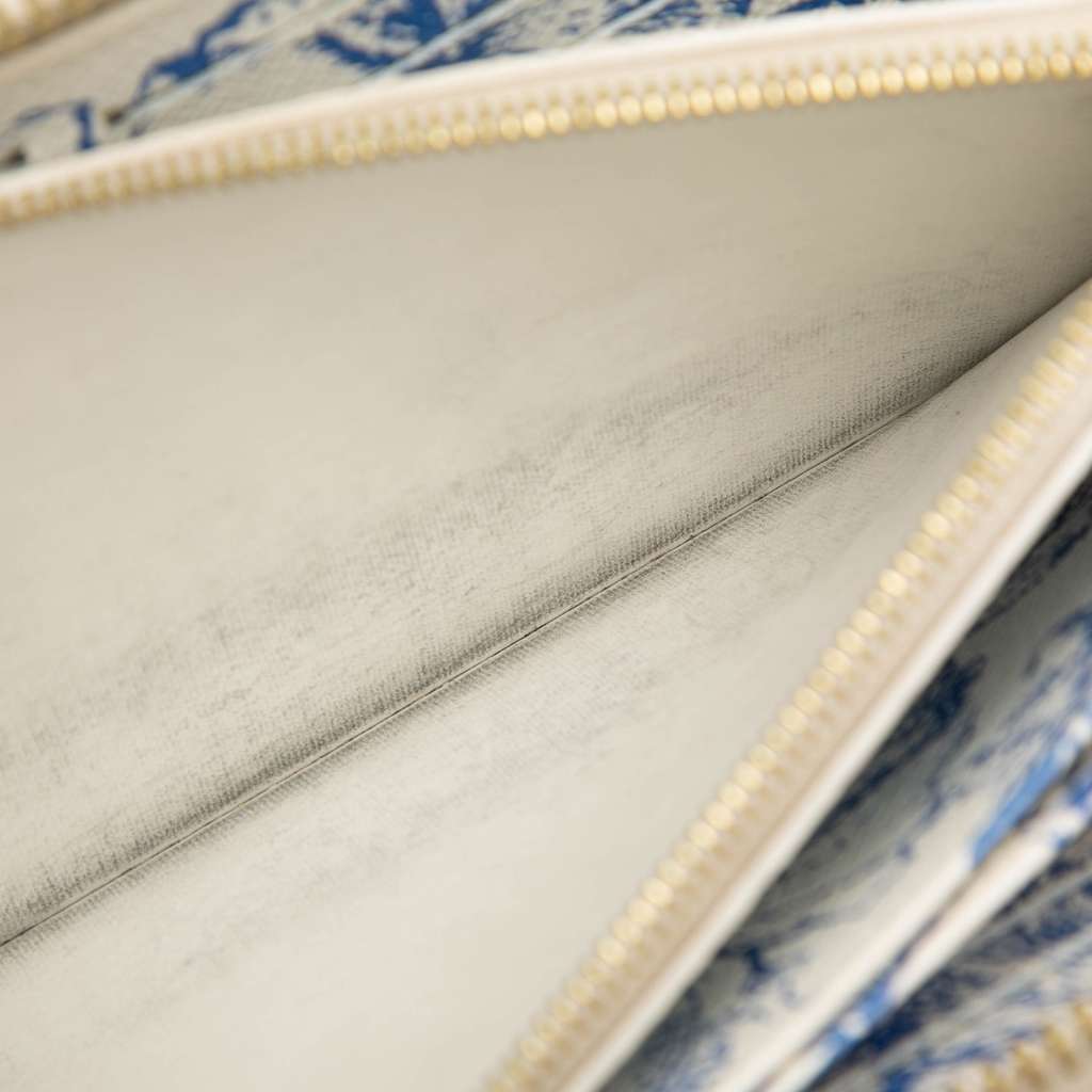 Louis Vuitton Monogram Tiles By The Pool Zippy Wallet - Side view