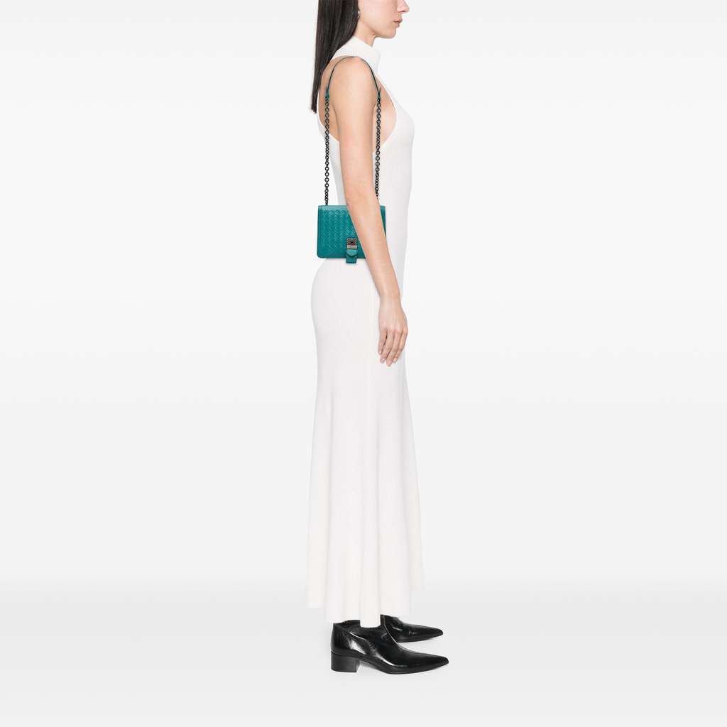 Bottega Veneta Mini Nappa Intrecciato Runway Shoulder Bag - Detail 2