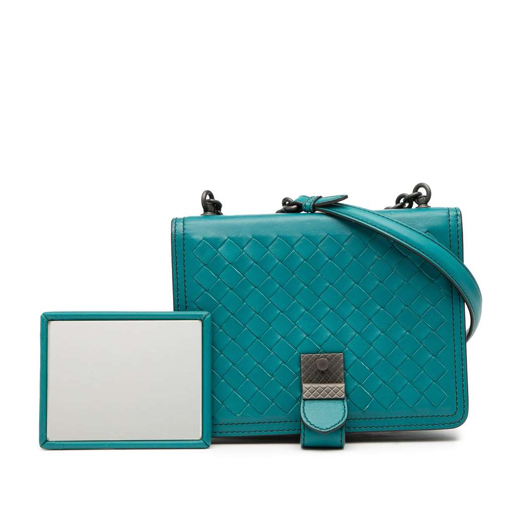 Bottega Veneta Mini Nappa Intrecciato Runway Shoulder Bag - Image 10