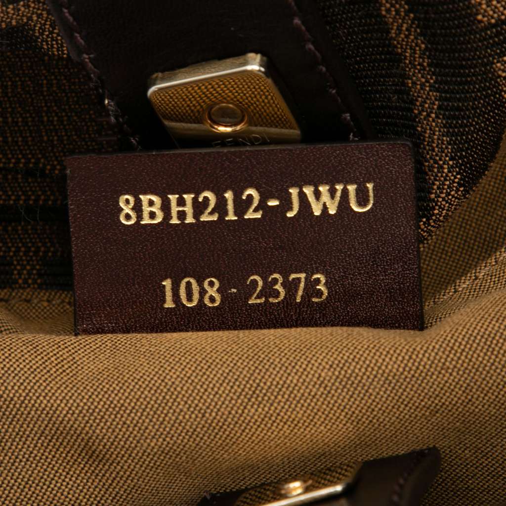 Fendi Mini Zucca Canvas Chef Handbag - Detail 1