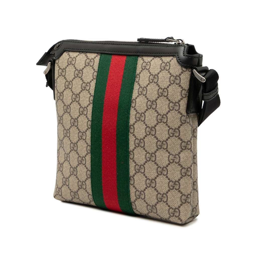 Gucci GG Supreme Web Crossbody - Back view