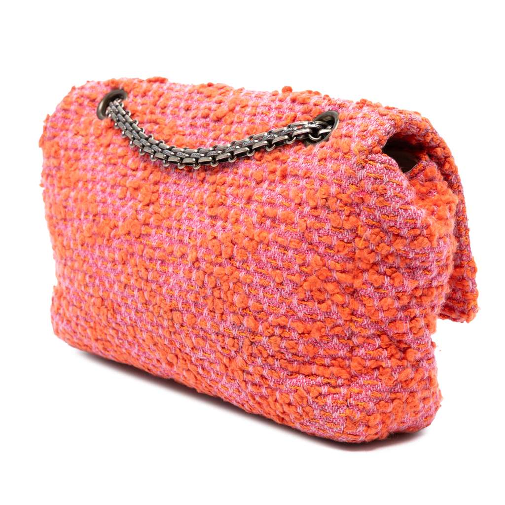 Chanel CC Quilted Tweed Flap - 2