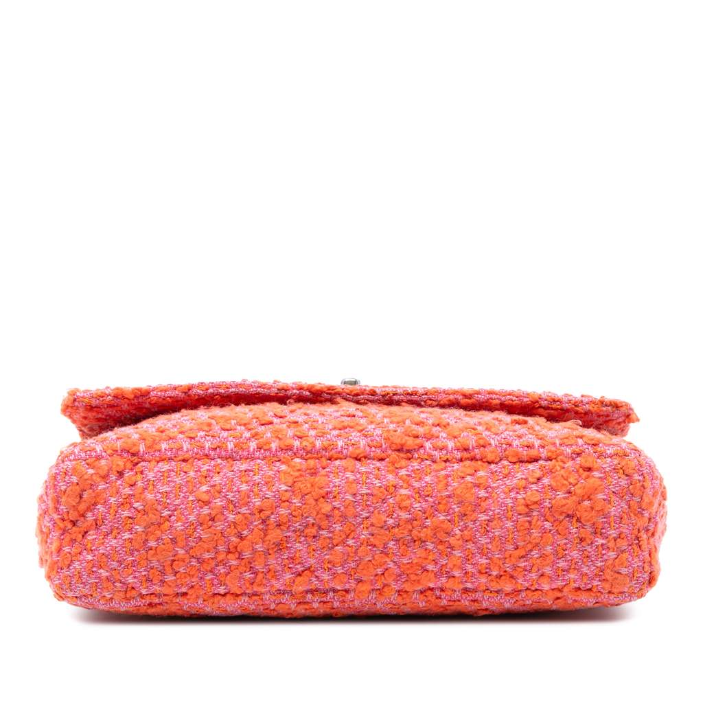 Chanel CC Quilted Tweed Flap - 3