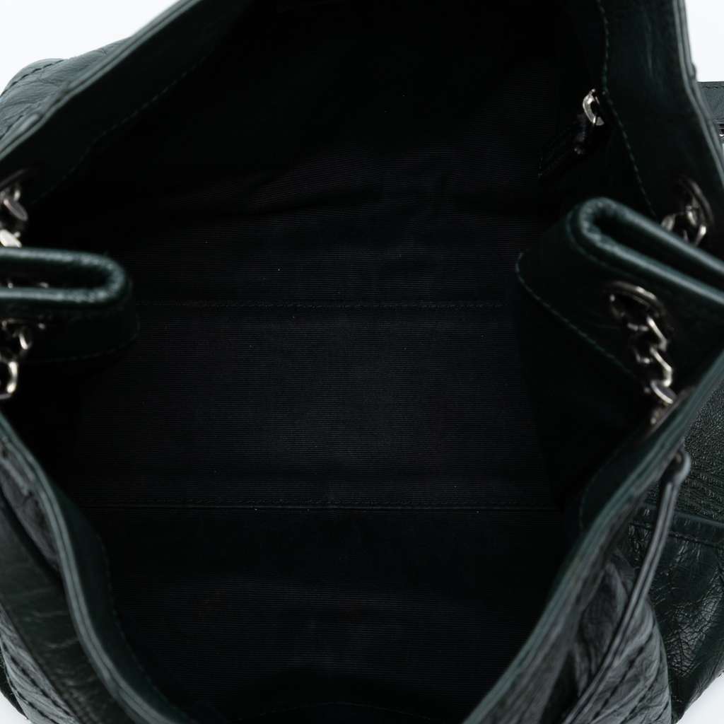 Saint Laurent Medium Crinkled Calfskin Monogram Niki Shopper Tote - 4