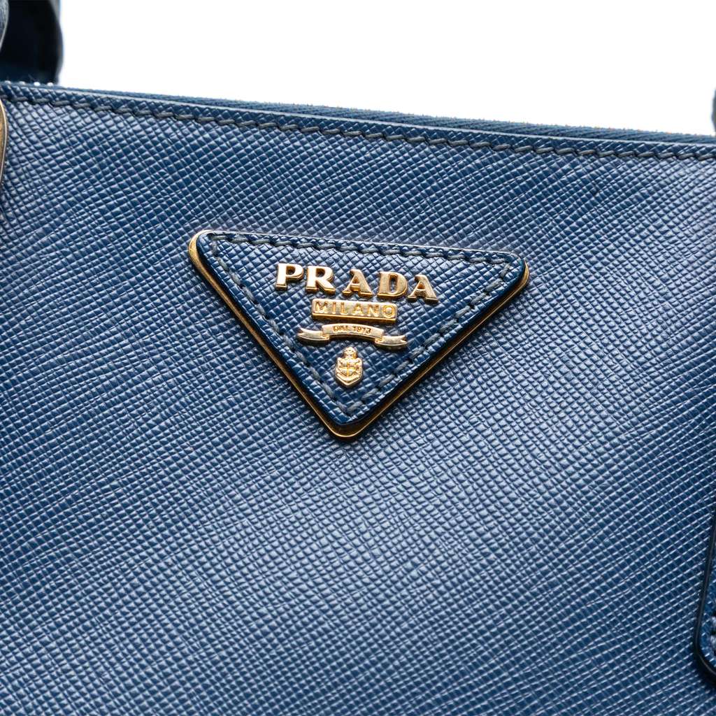 Prada Large Saffiano Lux Galleria Double Zip Tote - 5