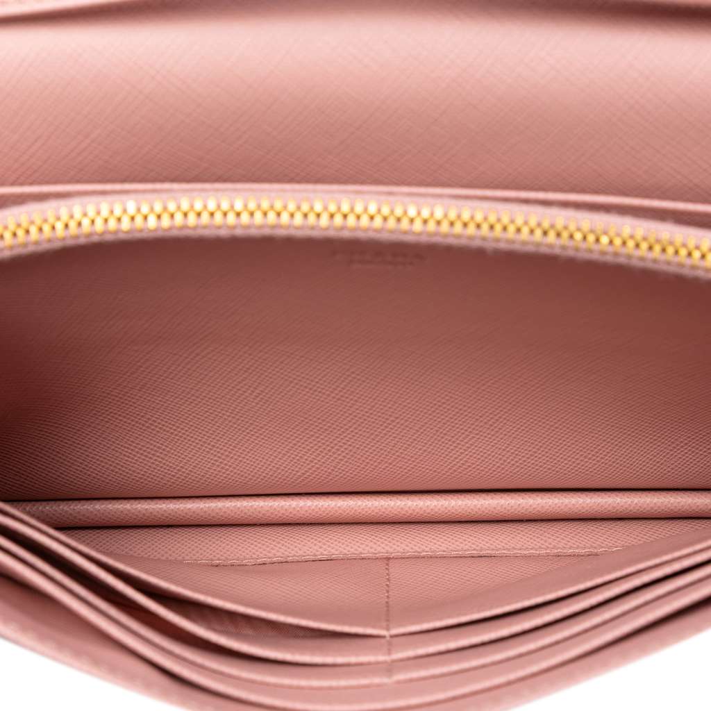 Prada Saffiano Wallet on Strap - 4