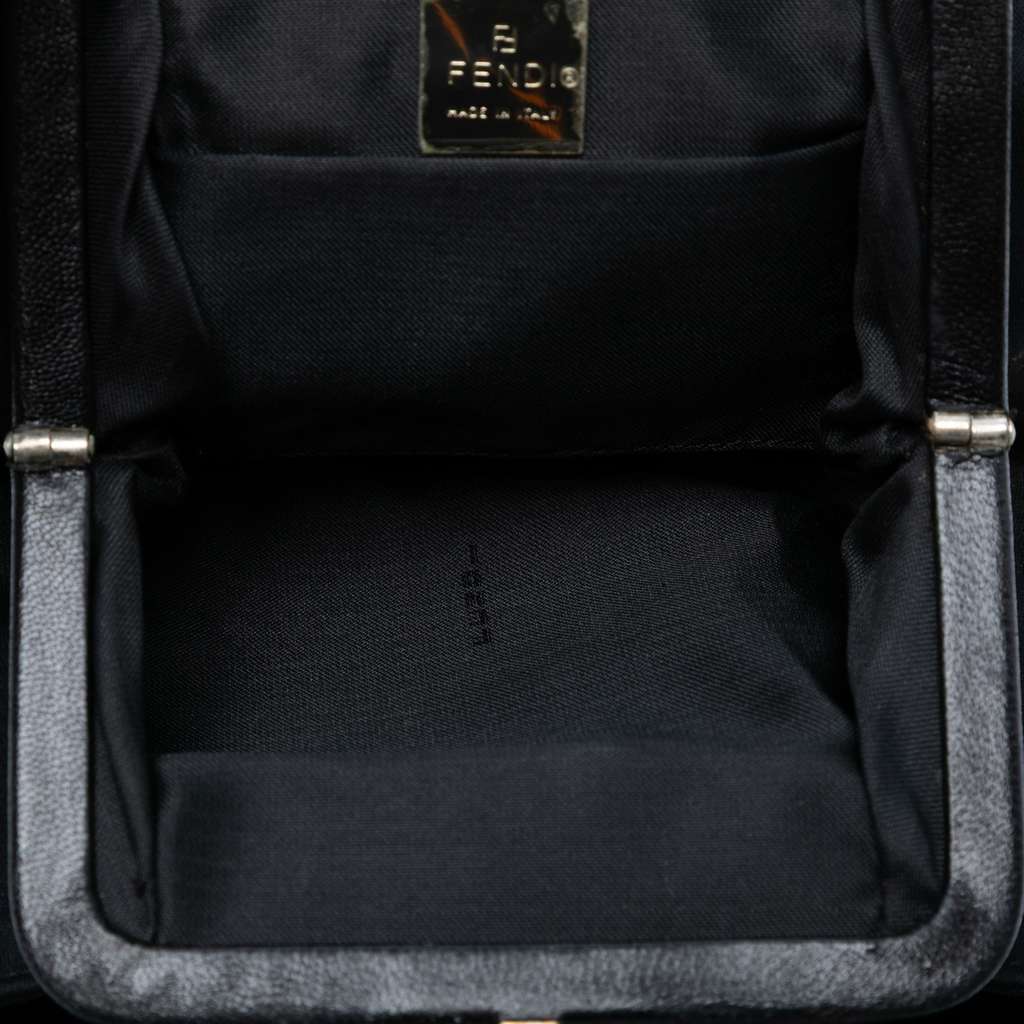 Fendi Canvas FF Handbag - 4