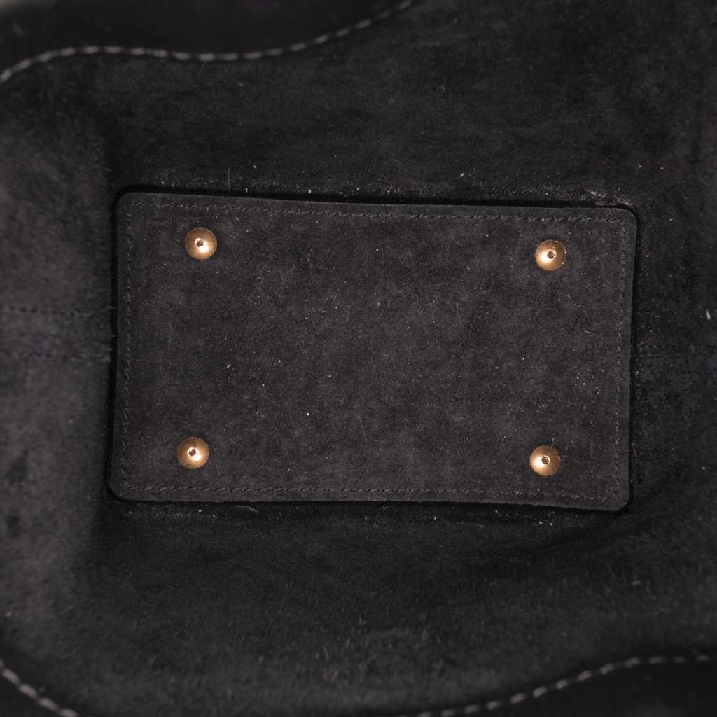 Saint Laurent Mini Shiny Calfskin Le 37 Bucket Bag - 4