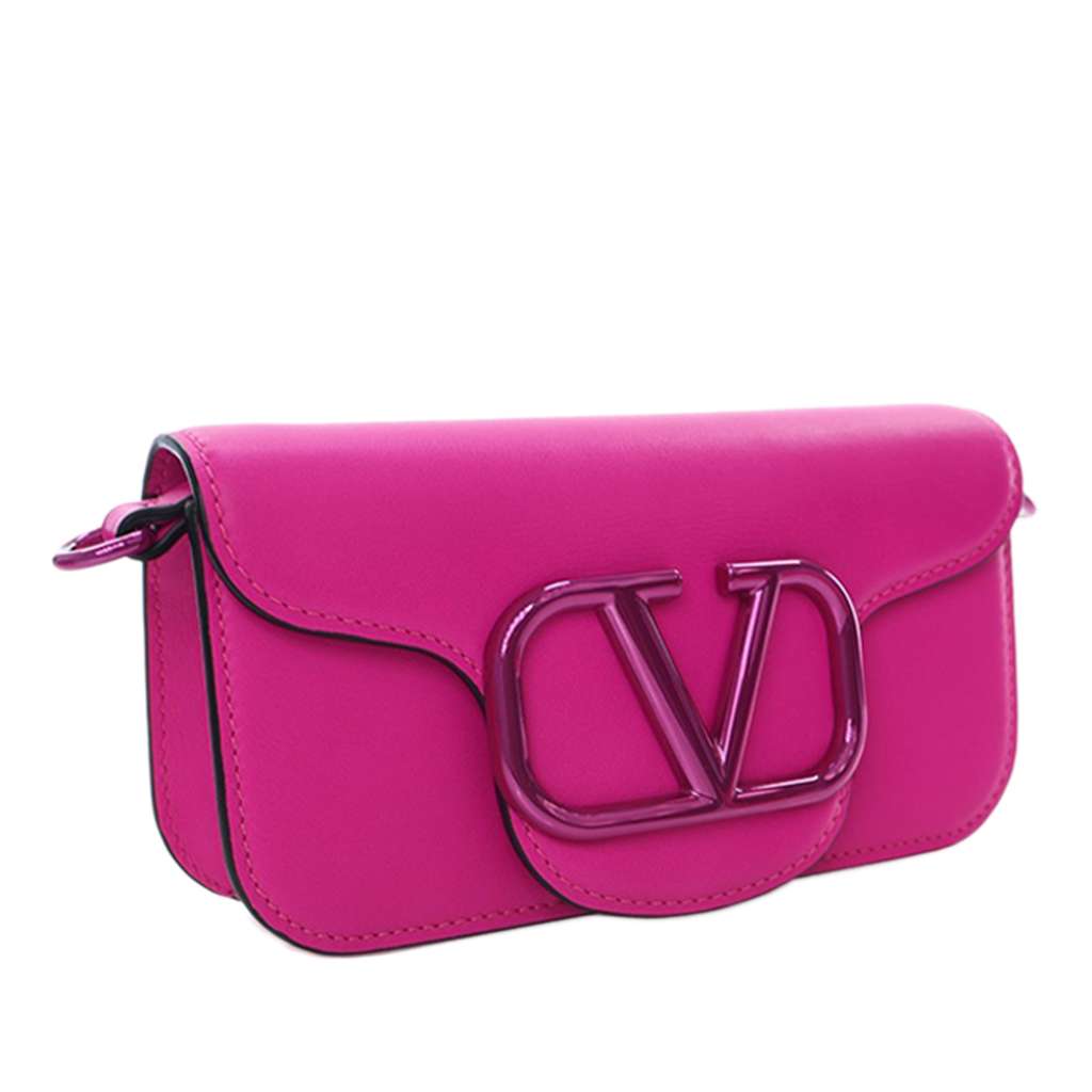 Valentino Small Calfskin VLogo Loco Satchel - 2