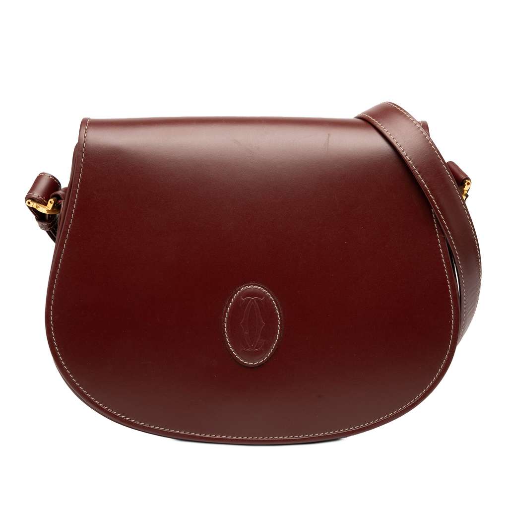 Cartier Leather Must de Cartier Shoulder Bag
