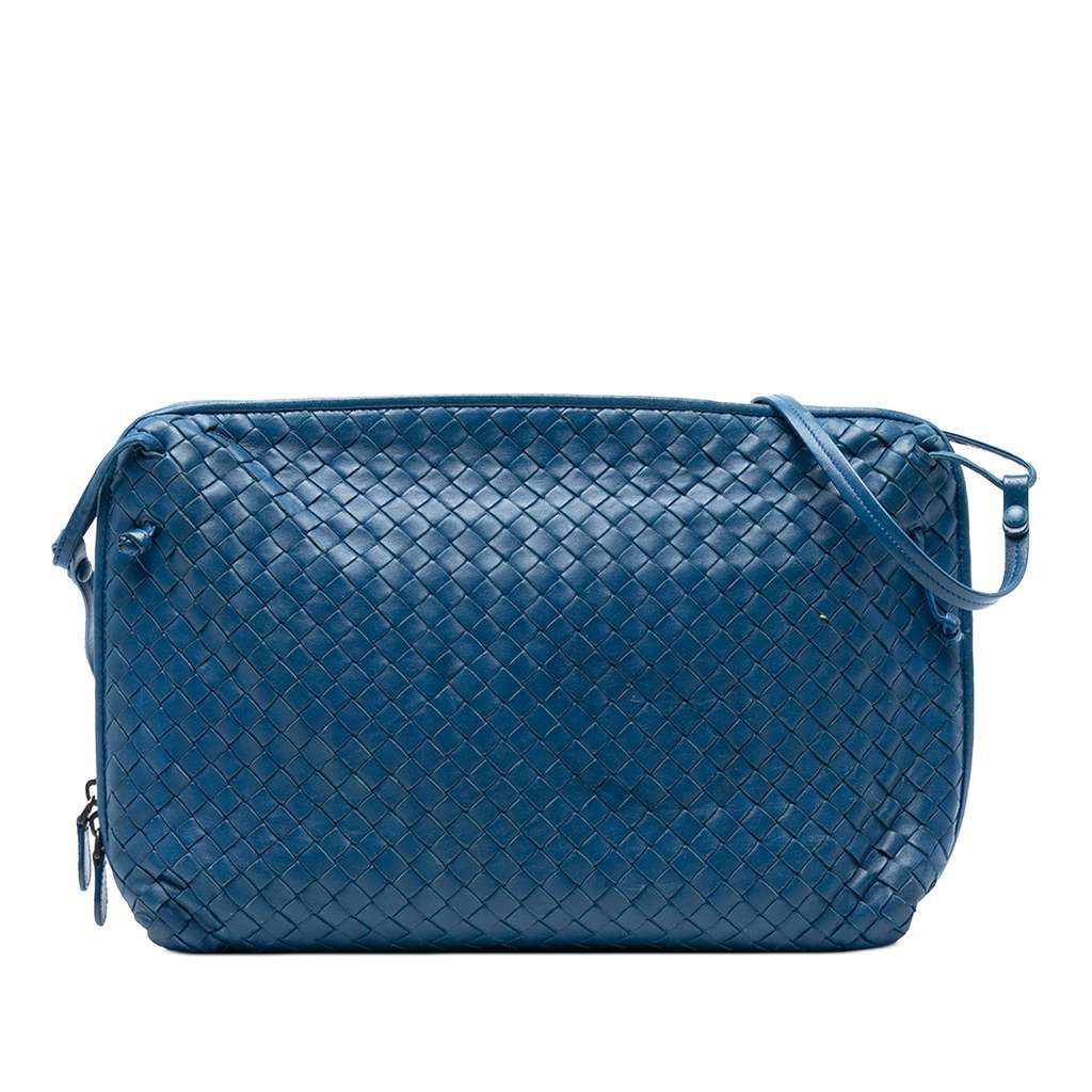 Bottega Veneta Large Nappa Intrecciato Nodini Crossbody