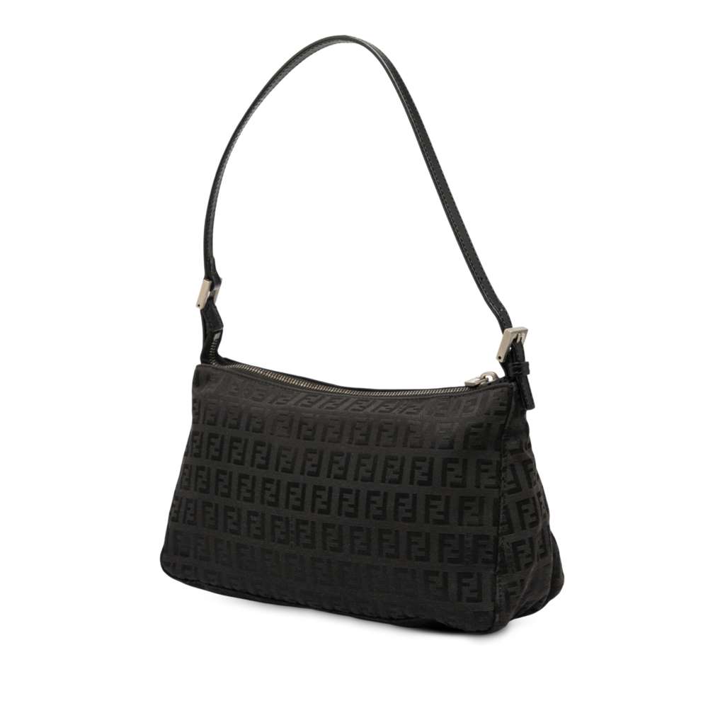 Fendi Zucchino Canvas Pochette - 2