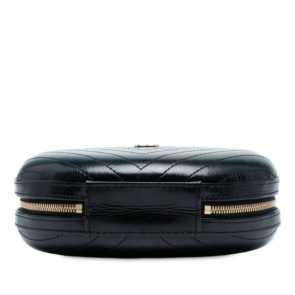 Chanel Chevron Stitched Calfskin La Pausa Evening Bag - 3