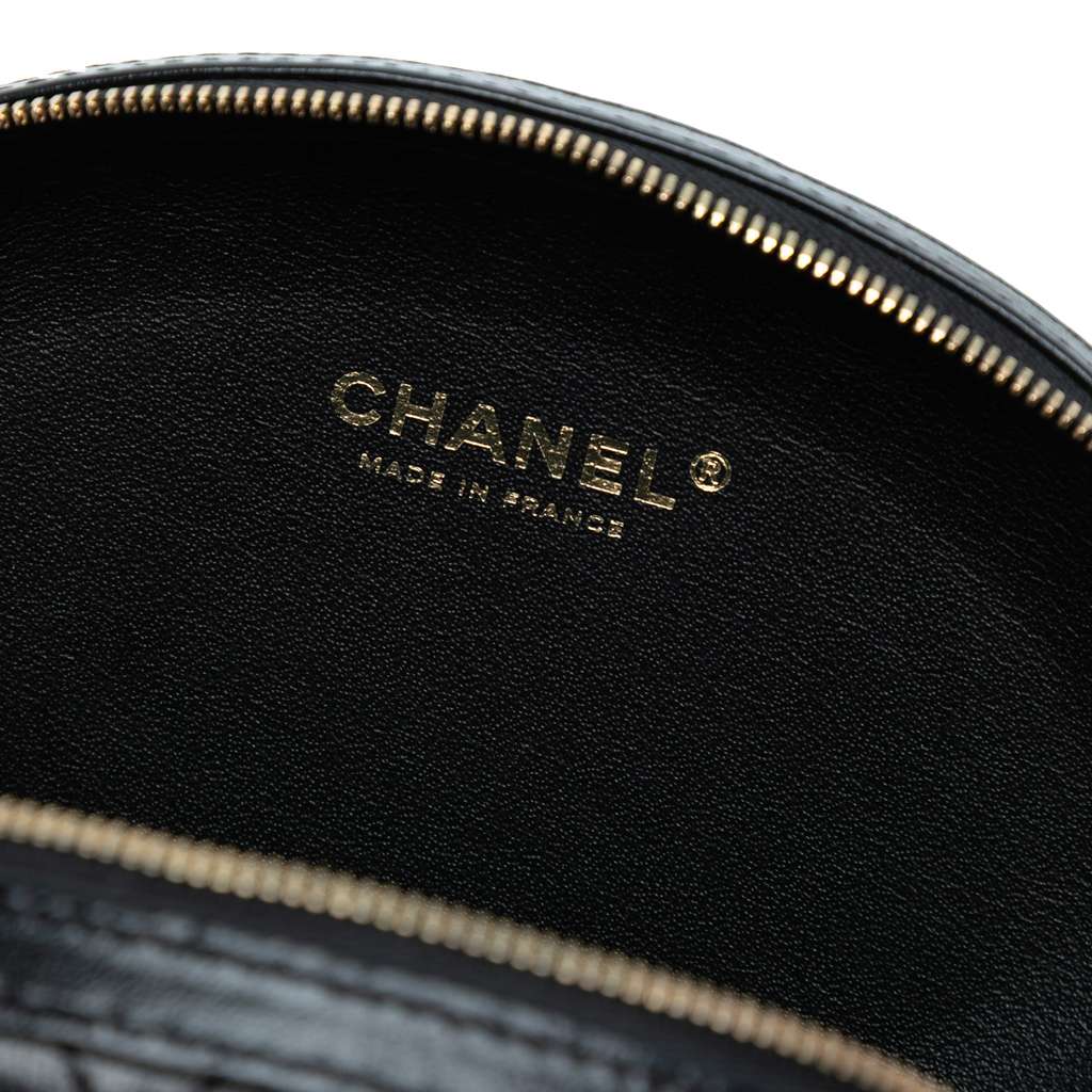 Chanel Chevron Stitched Calfskin La Pausa Evening Bag - 5