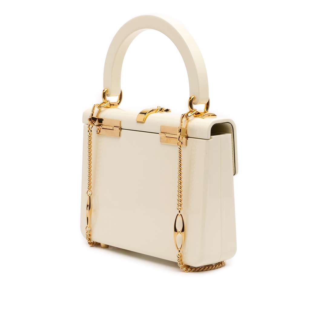 Gucci Mini Acrylic Sylvie 1969 Top Handle Bag - 2