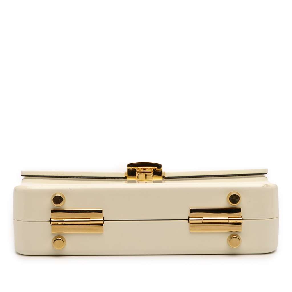 Gucci Mini Acrylic Sylvie 1969 Top Handle Bag - 3