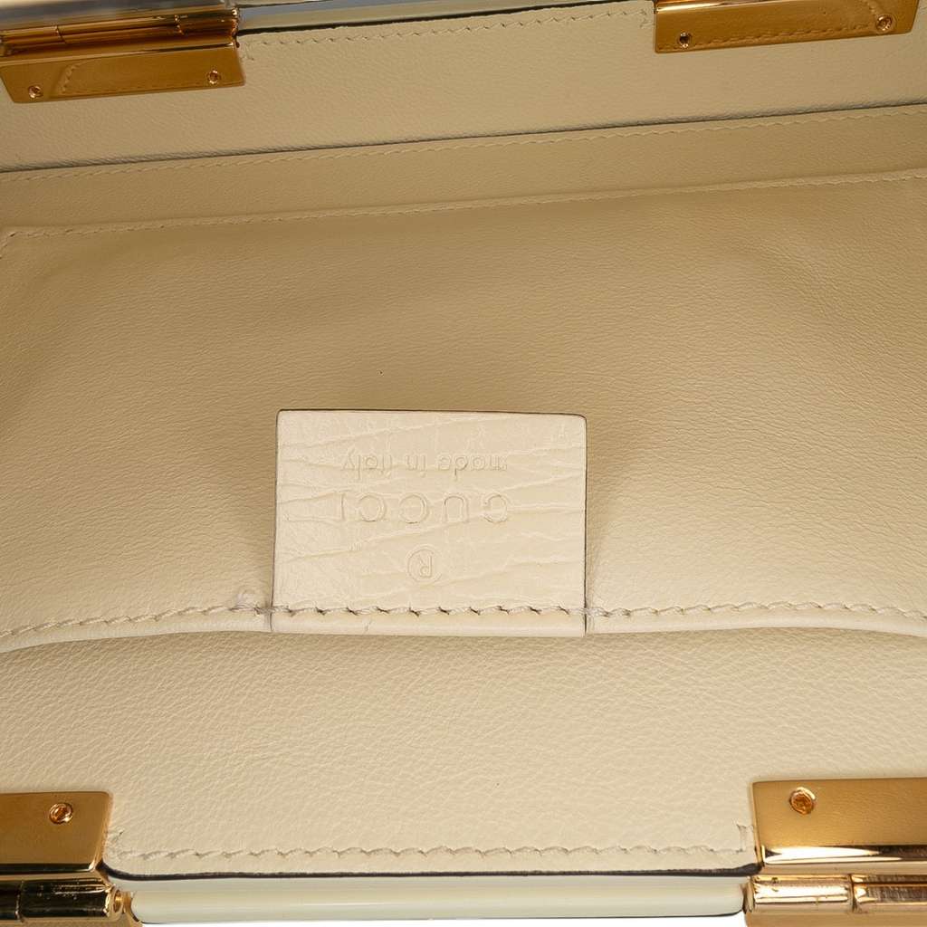 Gucci Mini Acrylic Sylvie 1969 Top Handle Bag - 5