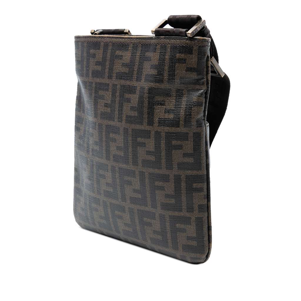 Fendi Zucca Coated Canvas Crossbody - 2
