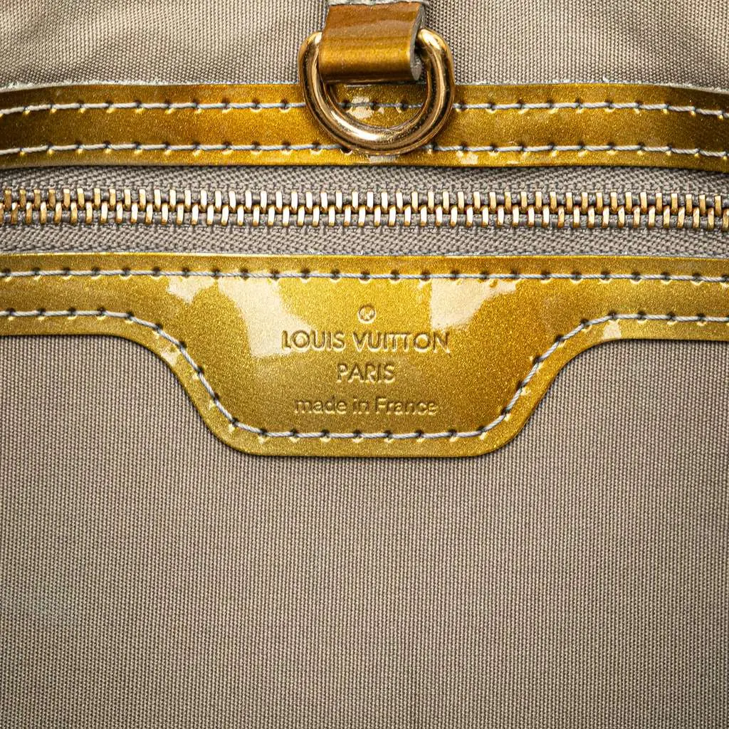 Louis Vuitton Monogram Vernis Wilshire PM Gold Leather Good - Box View