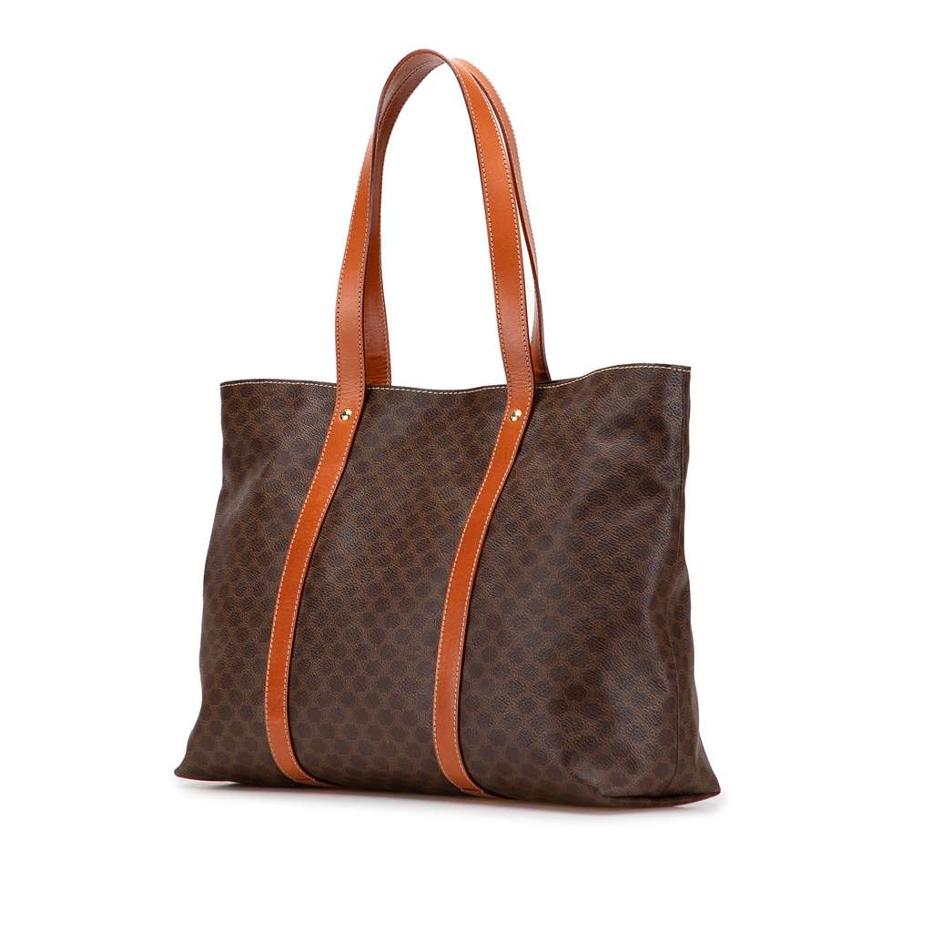 Celine Macadam Coated Canvas Tote - 2