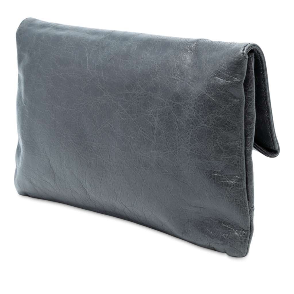 Balenciaga Lambskin Motocross Giant 12 Envelope Clutch - 2