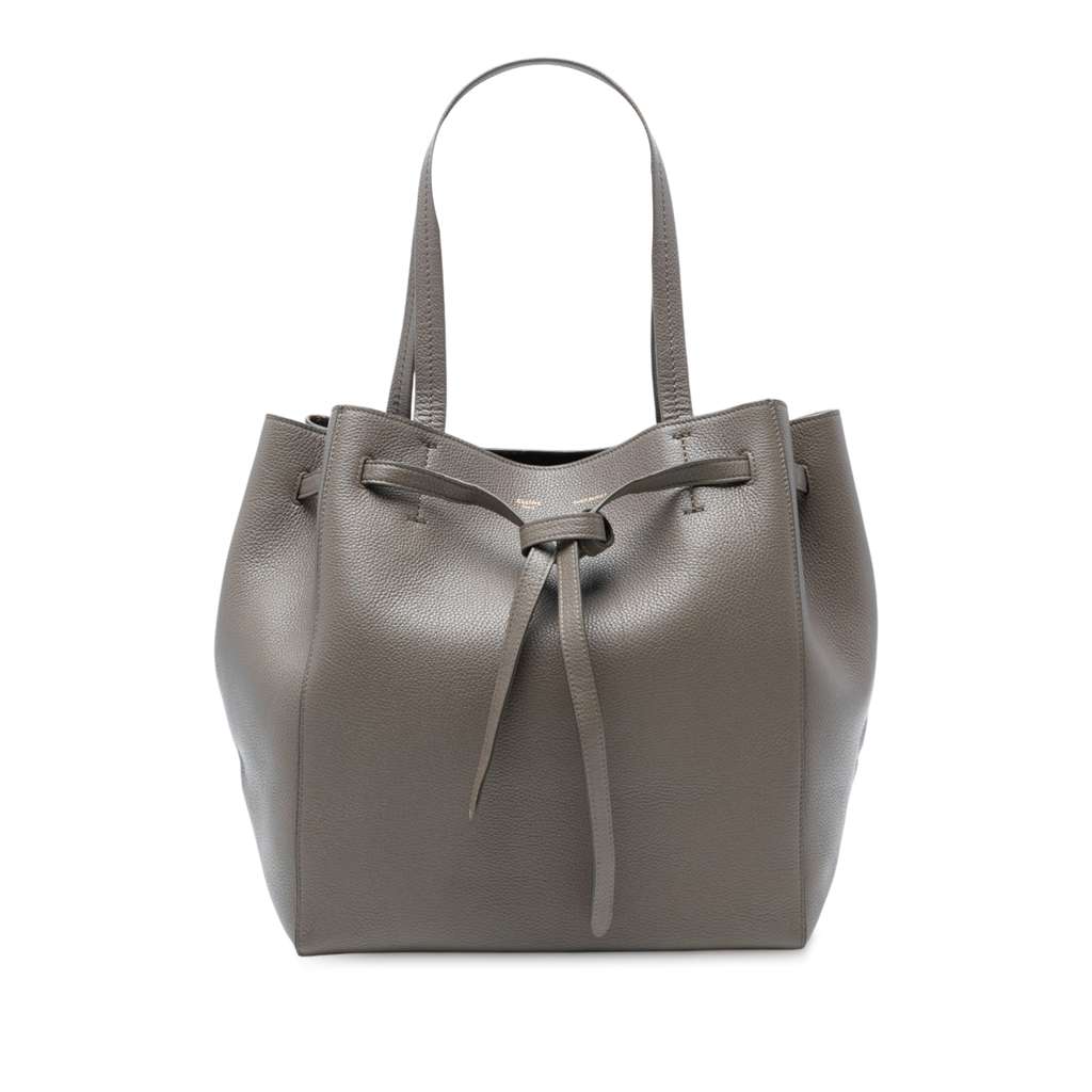 Celine Small Leather Phantom Cabas Tote