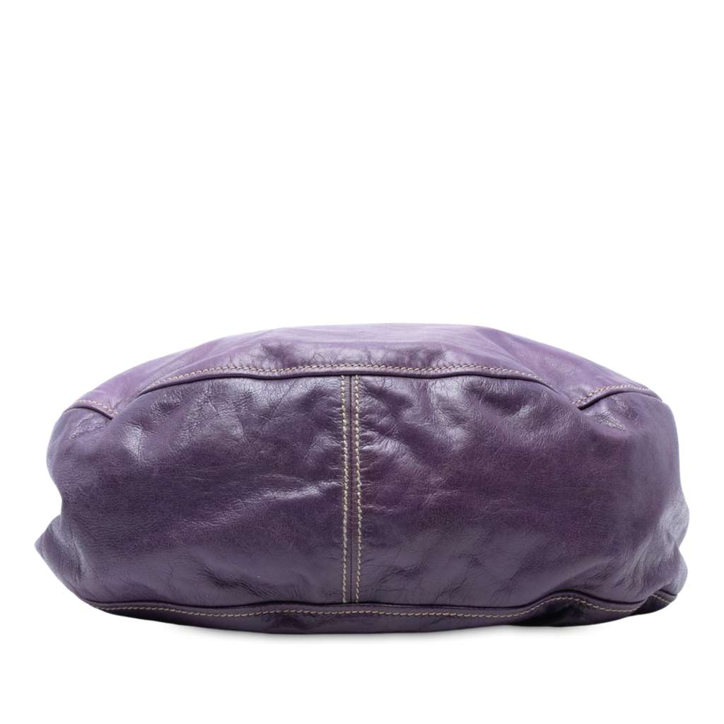 Miu Miu Distressed Leather Frame Satchel - 3