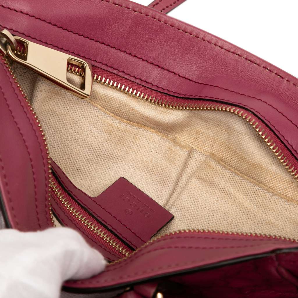 Gucci Small Guccissima Bree Satchel - 5