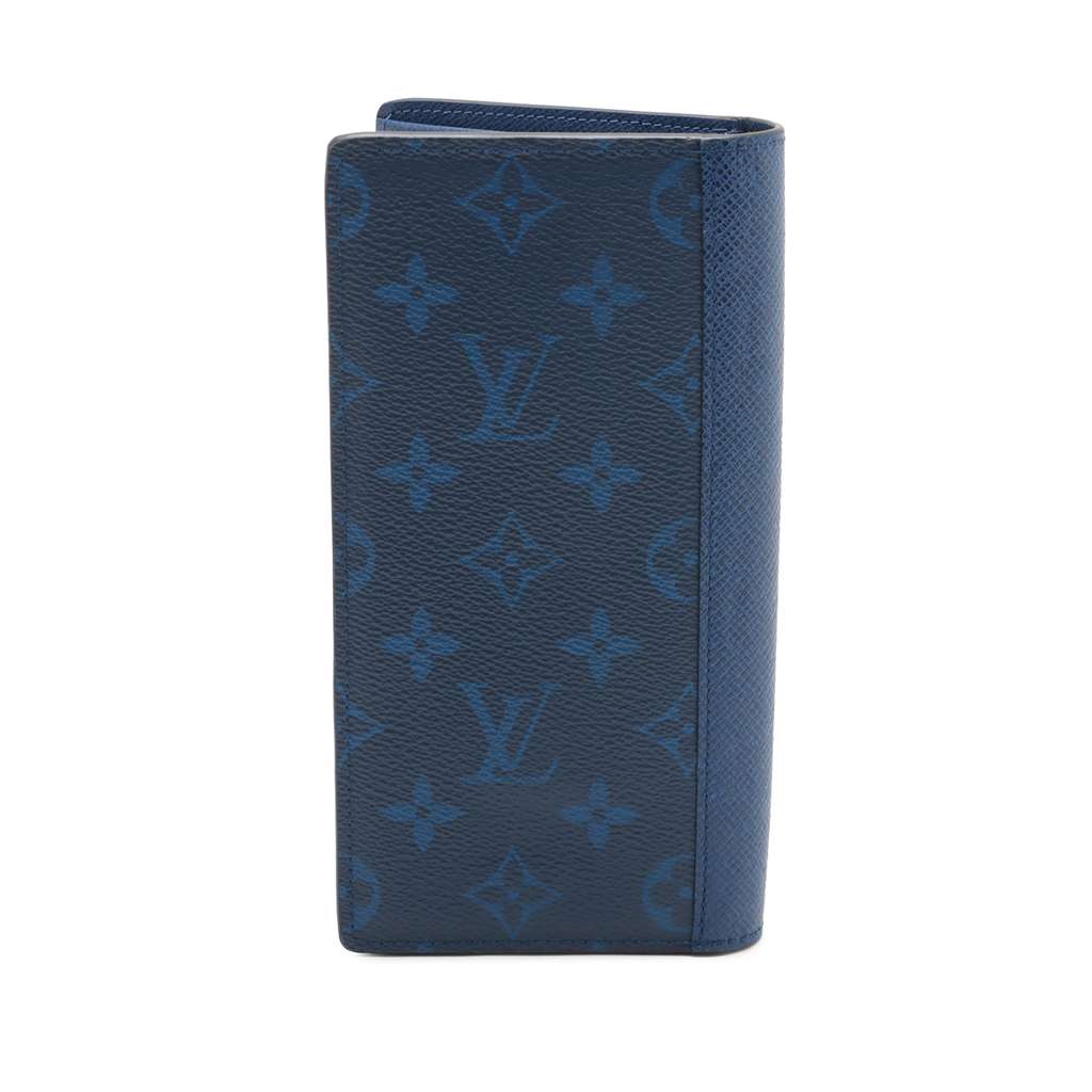 Louis Vuitton Monogram Taigarama Brazza Bifold Long Wallet - 2
